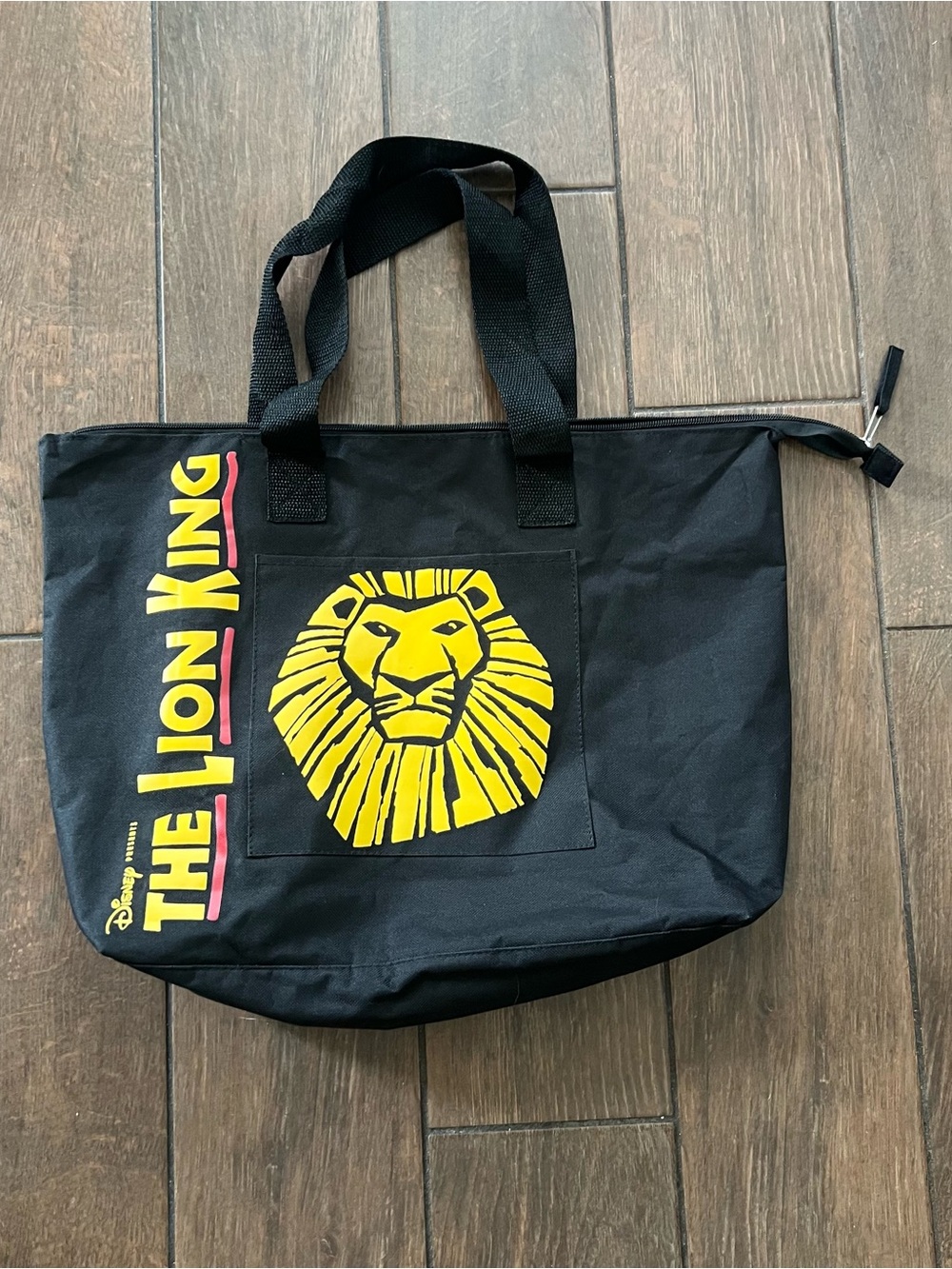 The Lion King Disney Broadway Zippered Tote Bag